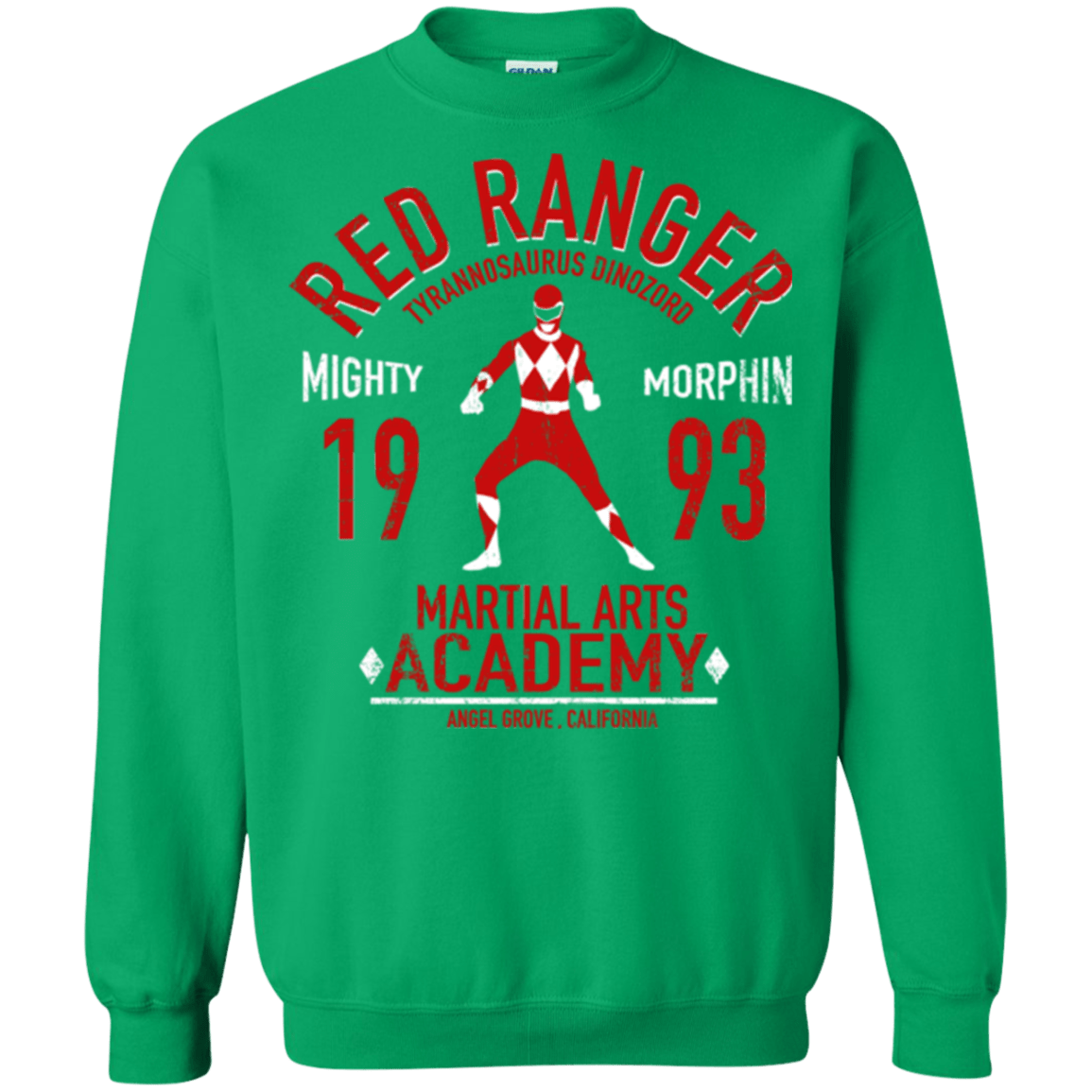 Sweatshirts Irish Green / Small Tyrannosaurus Ranger (1) Crewneck Sweatshirt