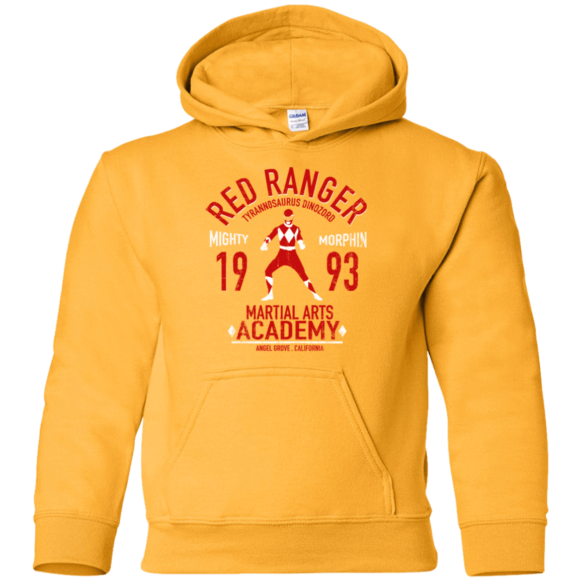 Sweatshirts Gold / YS Tyrannosaurus Ranger (1) Youth Hoodie