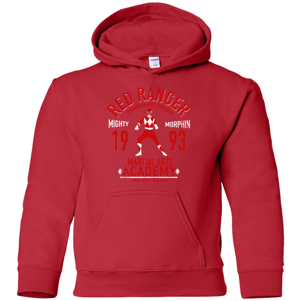 Sweatshirts Red / YS Tyrannosaurus Ranger (1) Youth Hoodie
