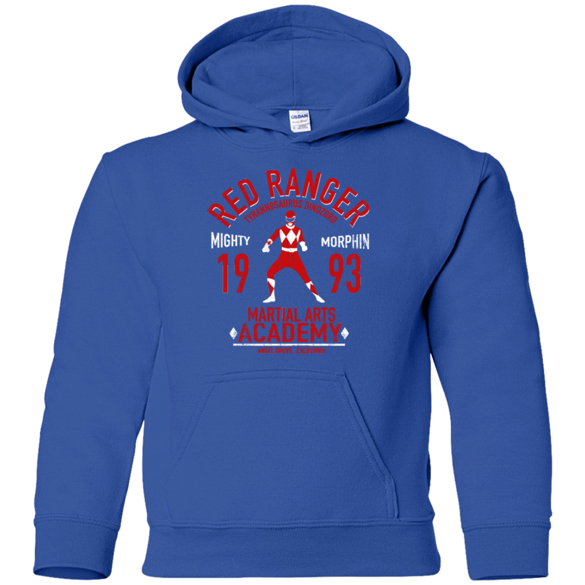 Sweatshirts Royal / YS Tyrannosaurus Ranger (1) Youth Hoodie