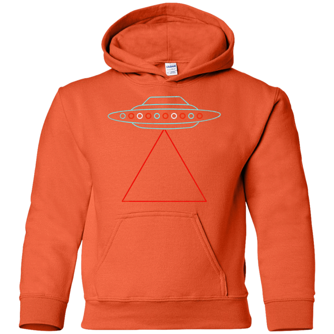 Sweatshirts Orange / YS UFO Tri Youth Hoodie