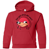 Sweatshirts Red / YS Ugandan Knuckles Youth Hoodie