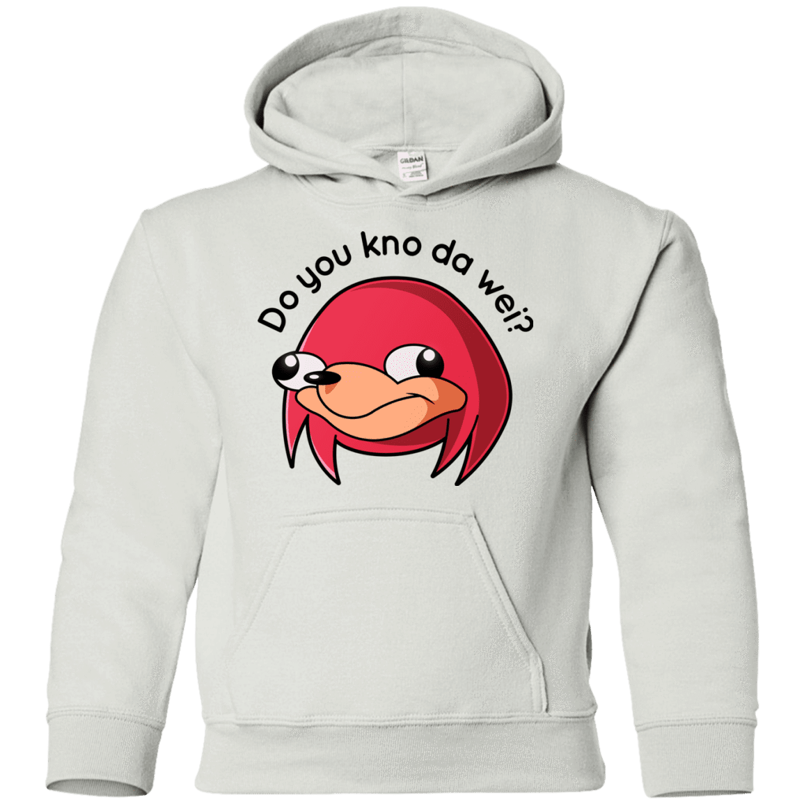 Sweatshirts White / YS Ugandan Knuckles Youth Hoodie