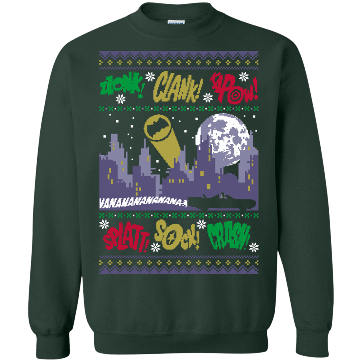 Sweatshirts Forest Green / Small UGLY BATMAN Crewneck Sweatshirt