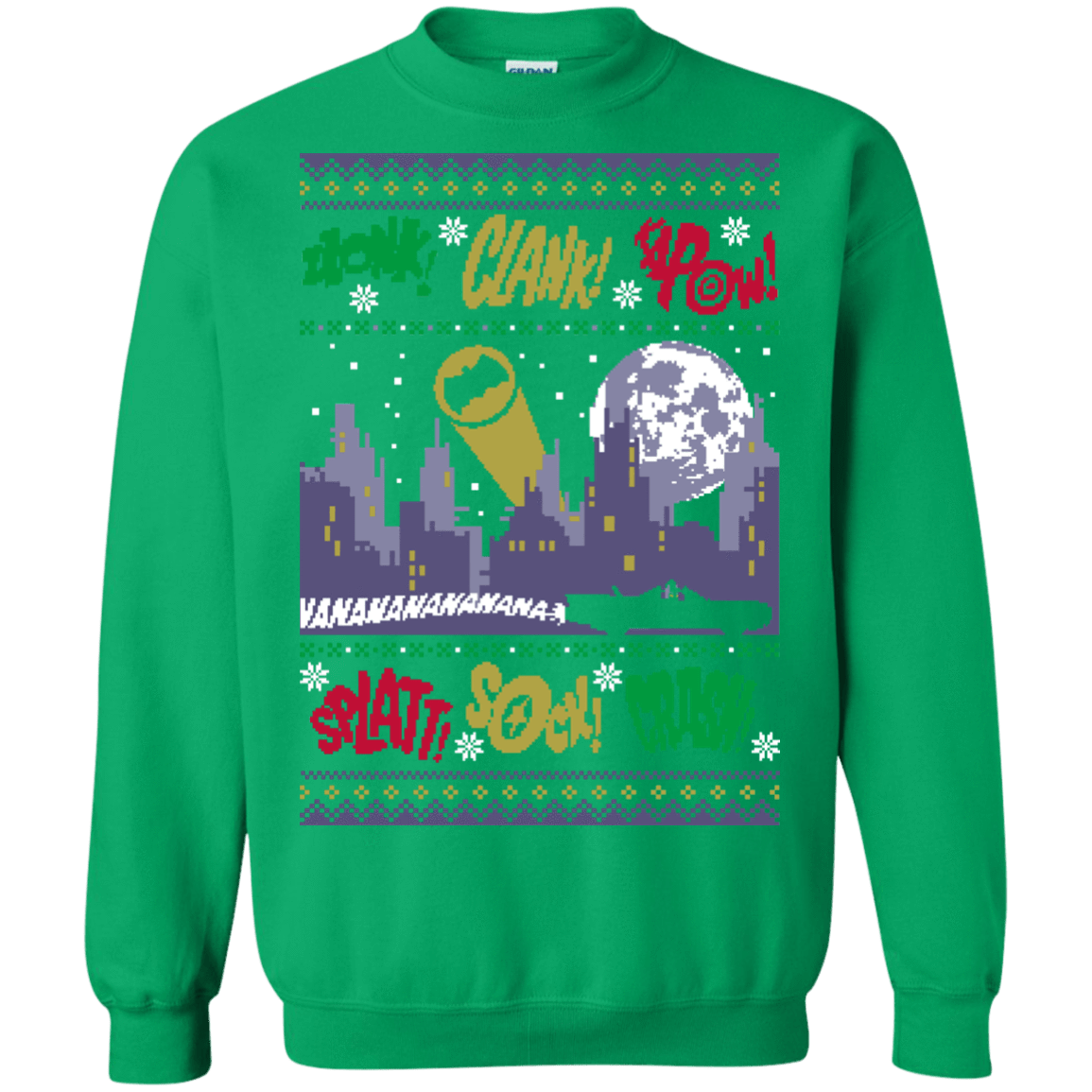 Sweatshirts Irish Green / Small UGLY BATMAN Crewneck Sweatshirt