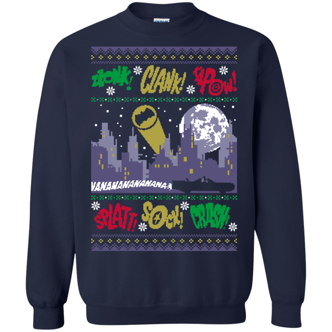 Sweatshirts Navy / Small UGLY BATMAN Crewneck Sweatshirt