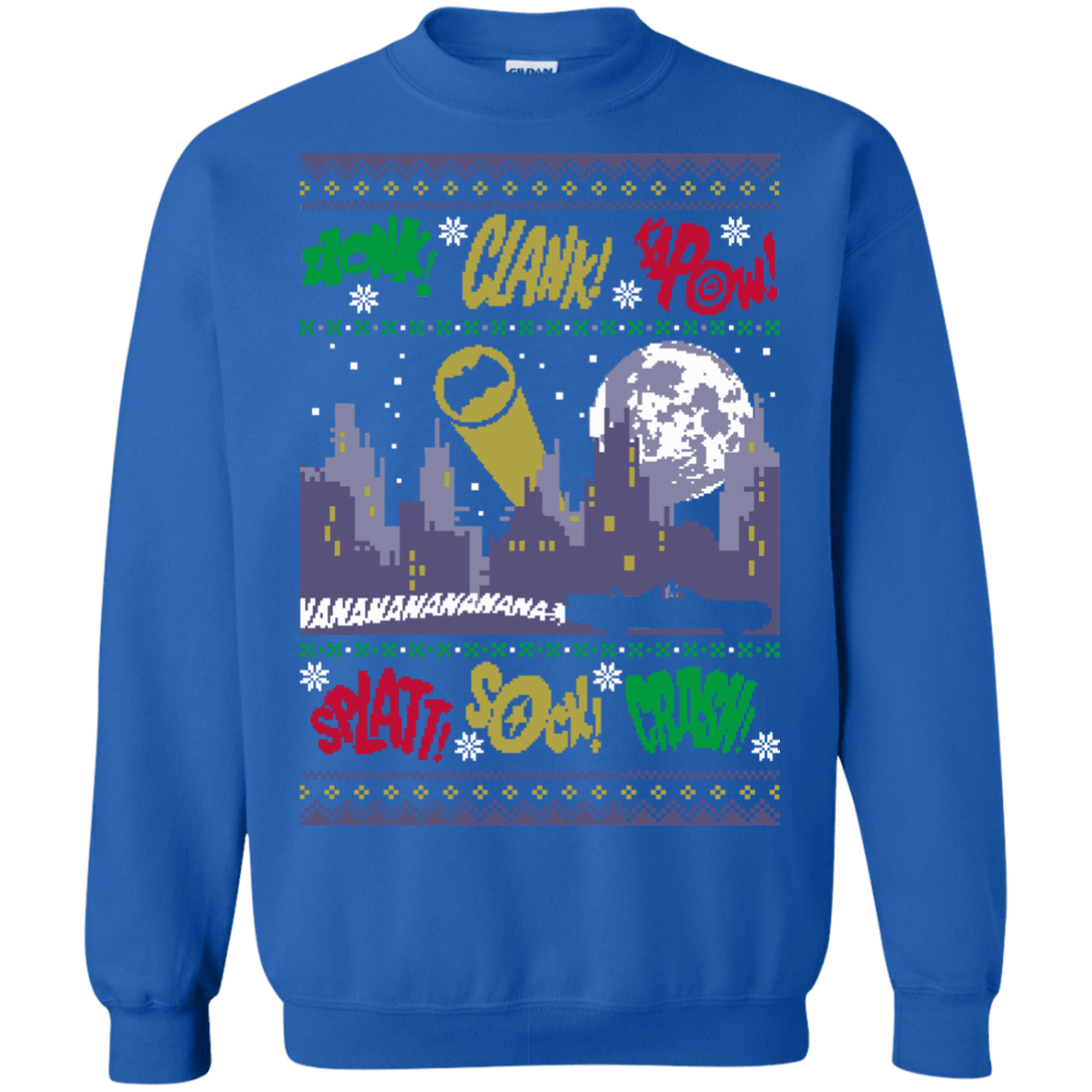 Sweatshirts Royal / Small UGLY BATMAN Crewneck Sweatshirt