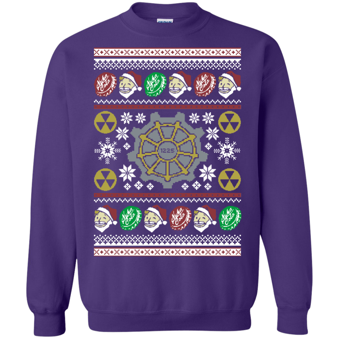 Sweatshirts Purple / Small UGLY FALLOUT Crewneck Sweatshirt
