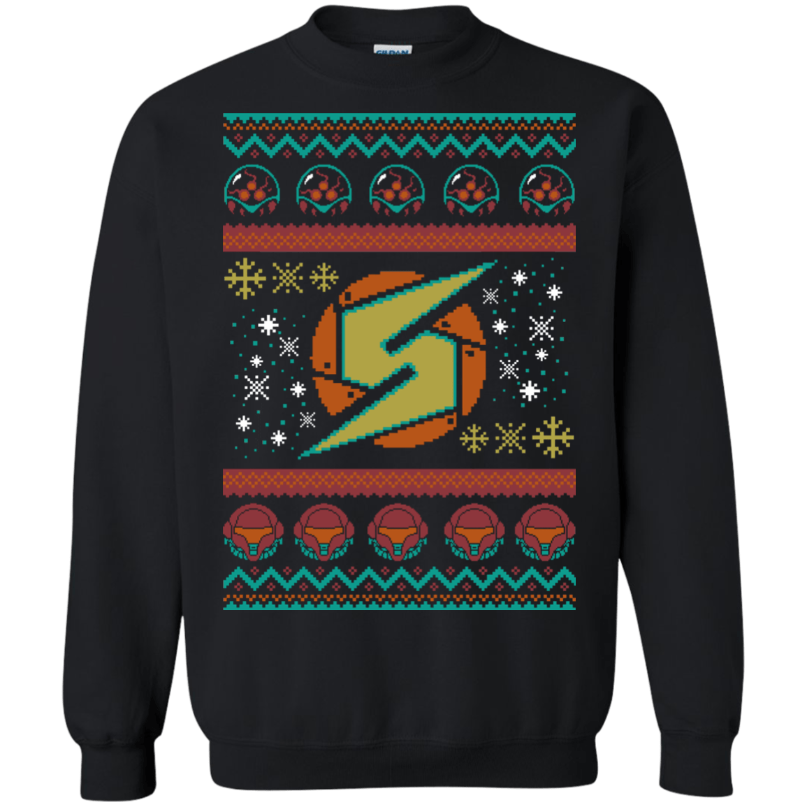 Sweatshirts Black / Small UGLY METROID Crewneck Sweatshirt
