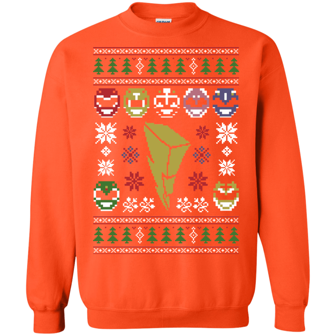 Sweatshirts Orange / Small UGLY RANGERS Crewneck Sweatshirt