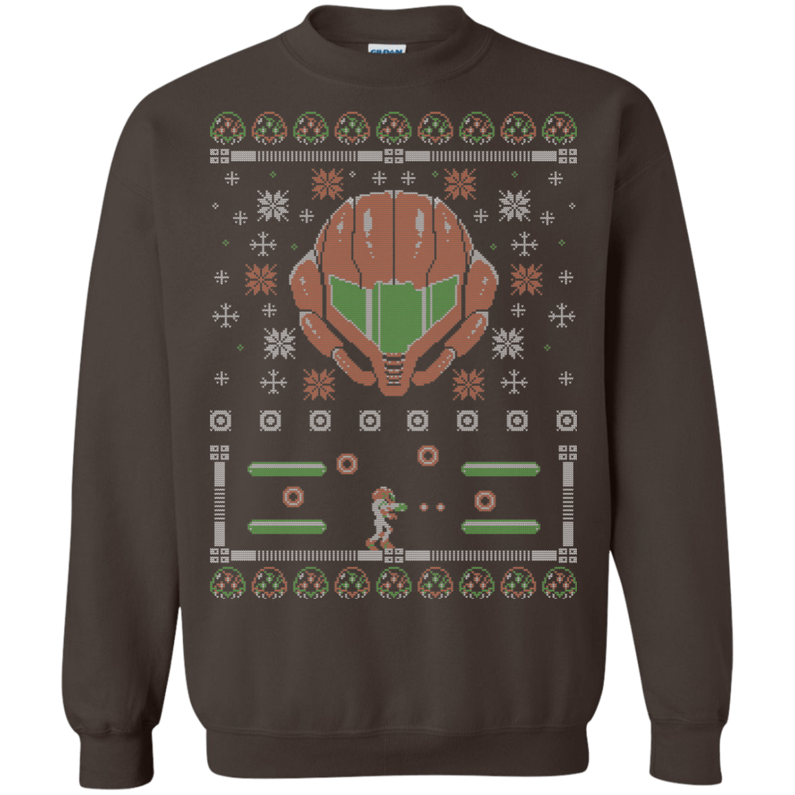 Sweatshirts Dark Chocolate / Small Ugly Samus Sweater Crewneck Sweatshirt