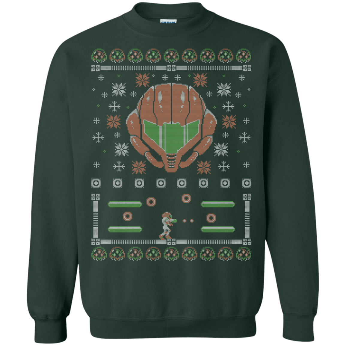 Sweatshirts Forest Green / Small Ugly Samus Sweater Crewneck Sweatshirt