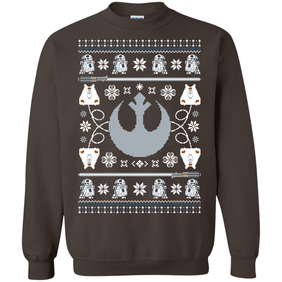 Sweatshirts Dark Chocolate / Small UGLY STAR WARS ALLIANCE Crewneck Sweatshirt
