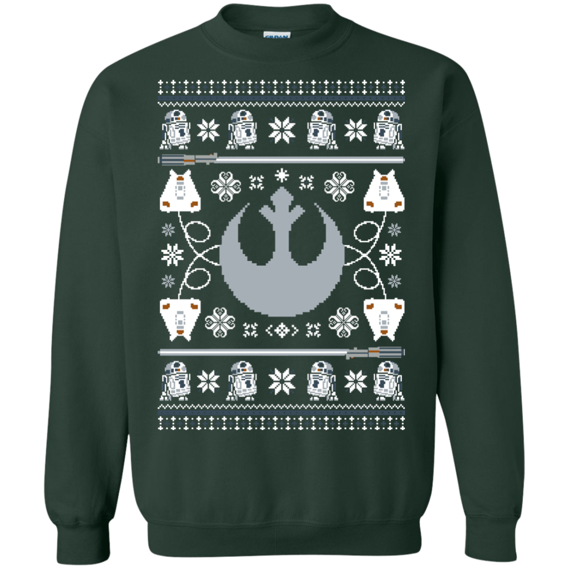 Sweatshirts Forest Green / Small UGLY STAR WARS ALLIANCE Crewneck Sweatshirt
