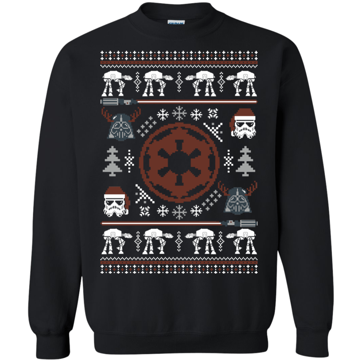 Sweatshirts Black / Small UGLY STAR WARS EMPIRE Crewneck Sweatshirt