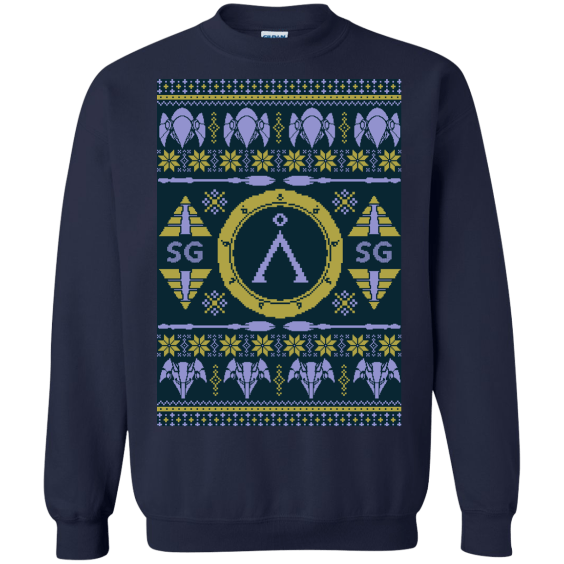 Sweatshirts Navy / Small UGLY STARGATE Crewneck Sweatshirt