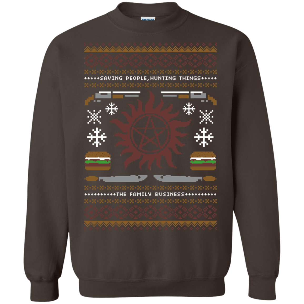 Sweatshirts Dark Chocolate / Small UGLY SUPERNATURAL Crewneck Sweatshirt
