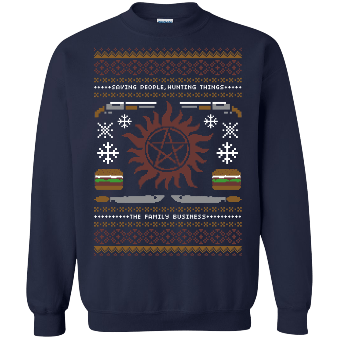 Sweatshirts Navy / Small UGLY SUPERNATURAL Crewneck Sweatshirt
