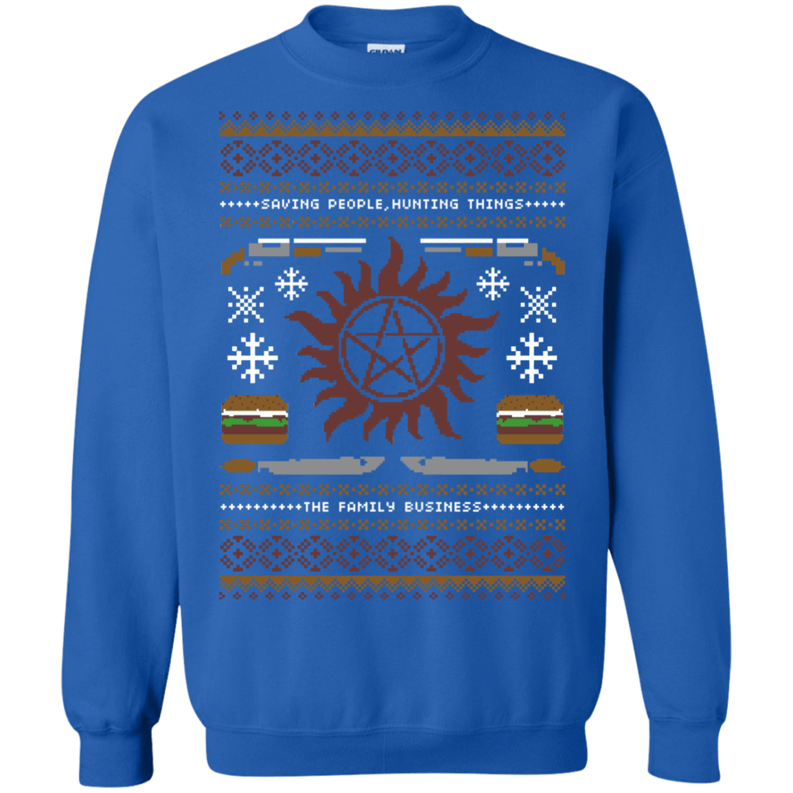 Sweatshirts Royal / Small UGLY SUPERNATURAL Crewneck Sweatshirt