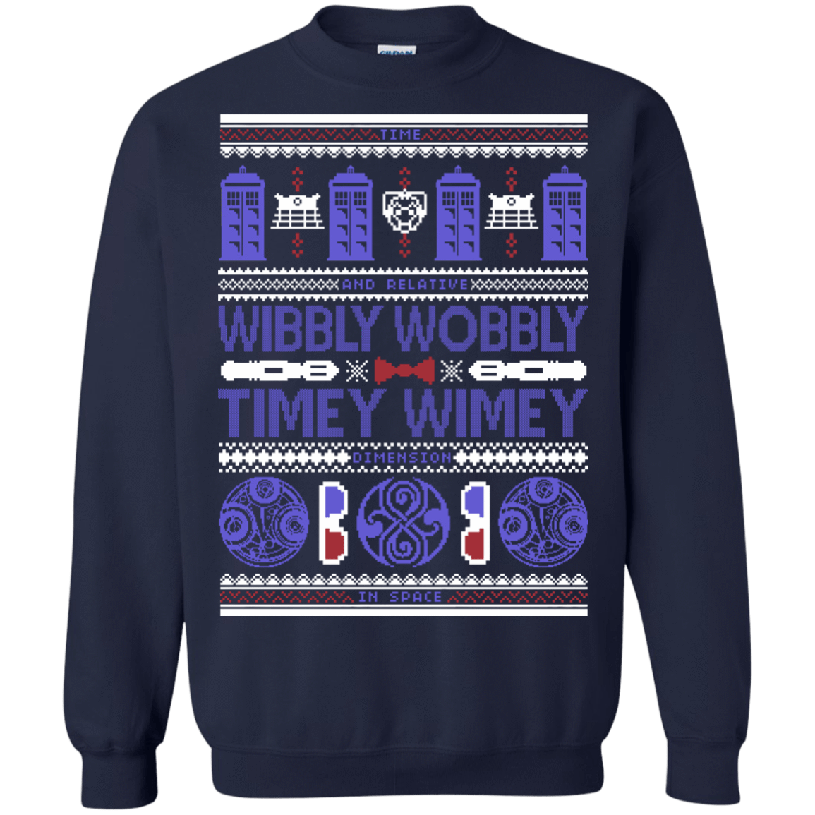 Sweatshirts Navy / Small Ugly Who Crewneck Sweatshirt