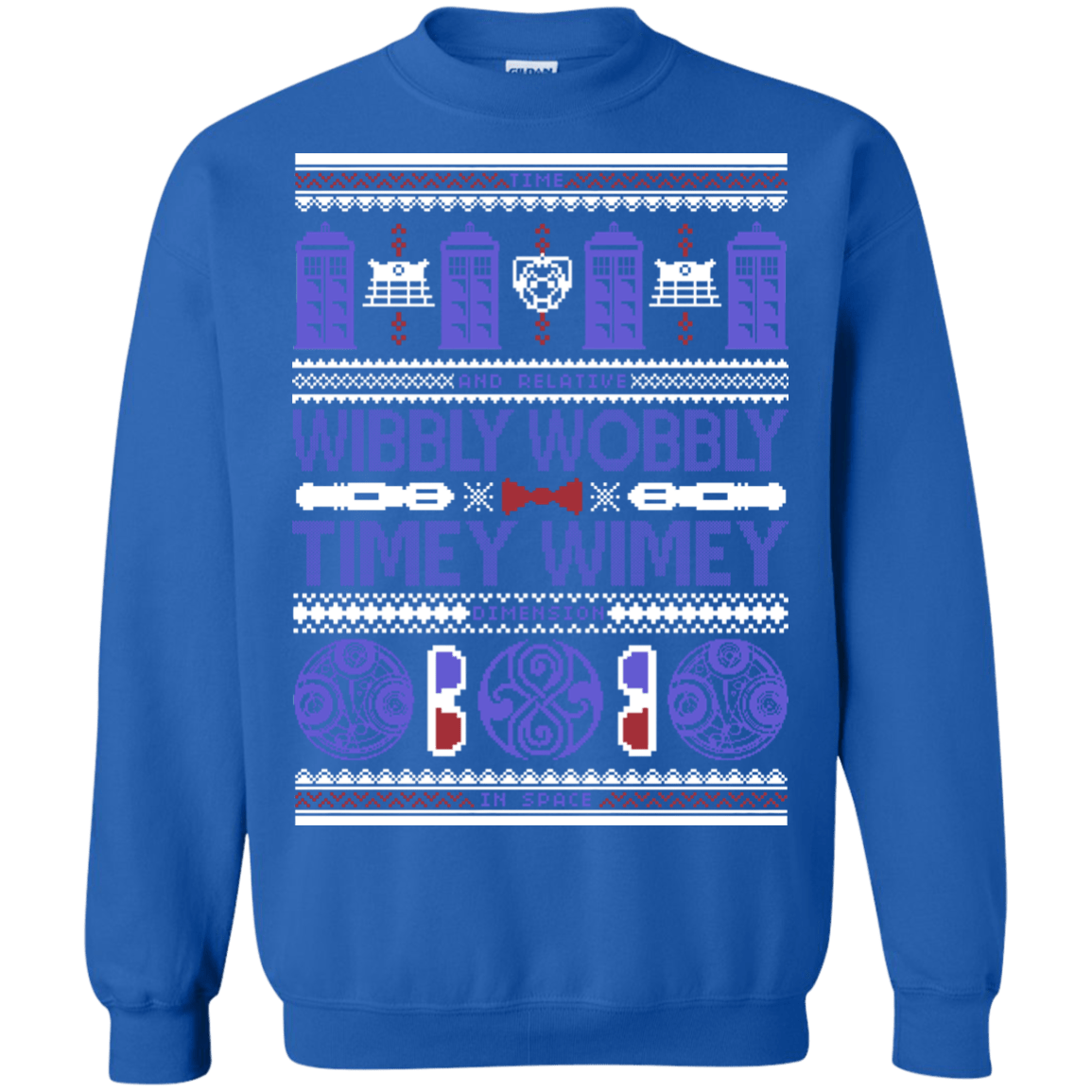 Sweatshirts Royal / Small Ugly Who Crewneck Sweatshirt