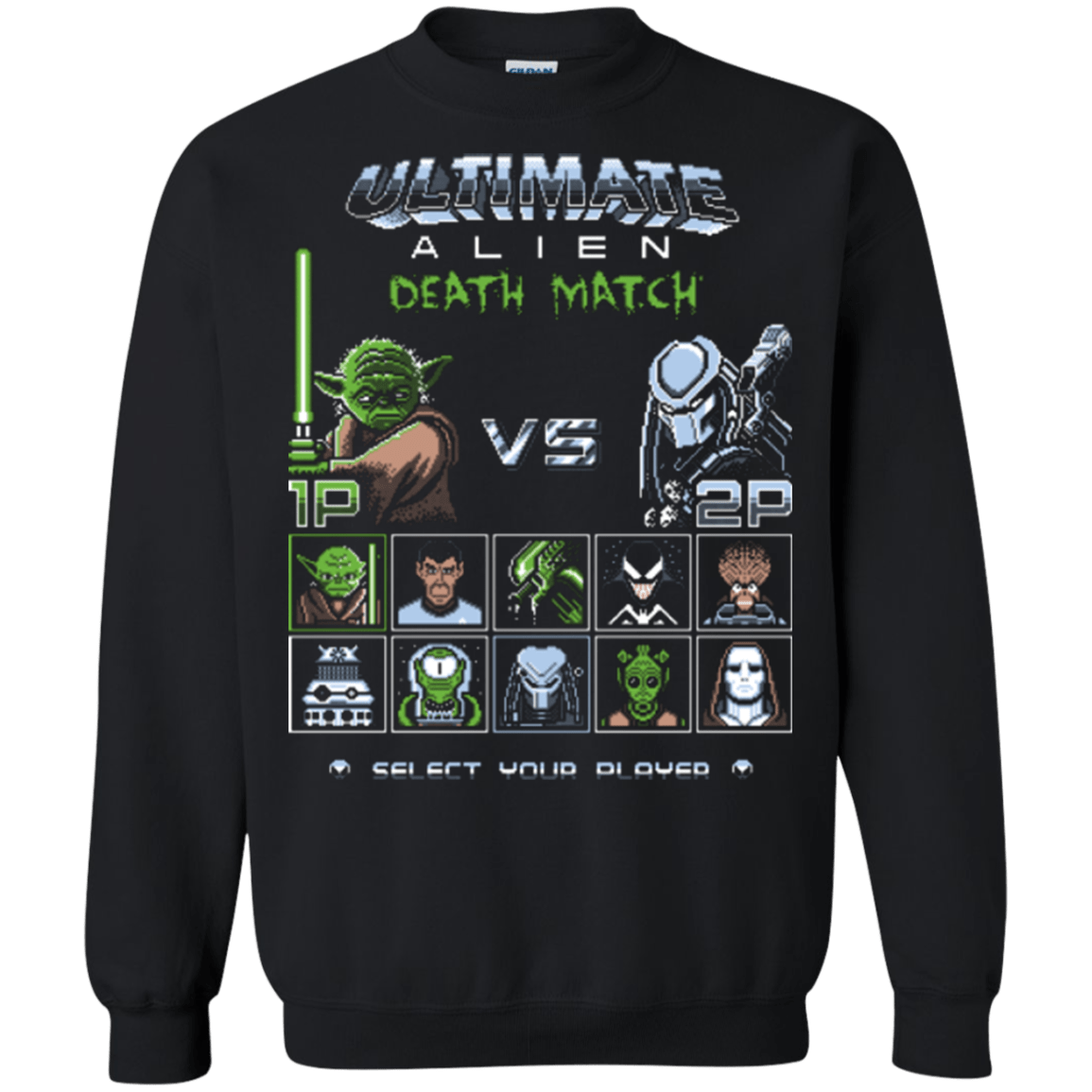 Ultimate Alien Deathmatch Crewneck Sweatshirt