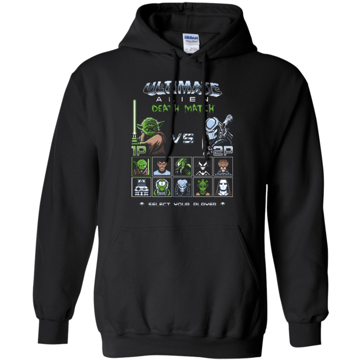 Ultimate Alien Deathmatch Pullover Hoodie