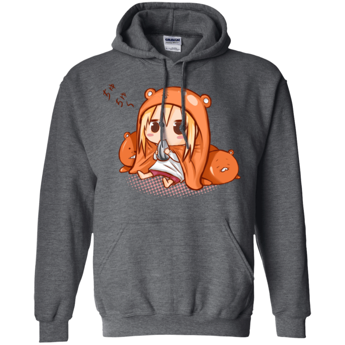 Sweatshirts Dark Heather / Small Umaru Chan Pullover Hoodie