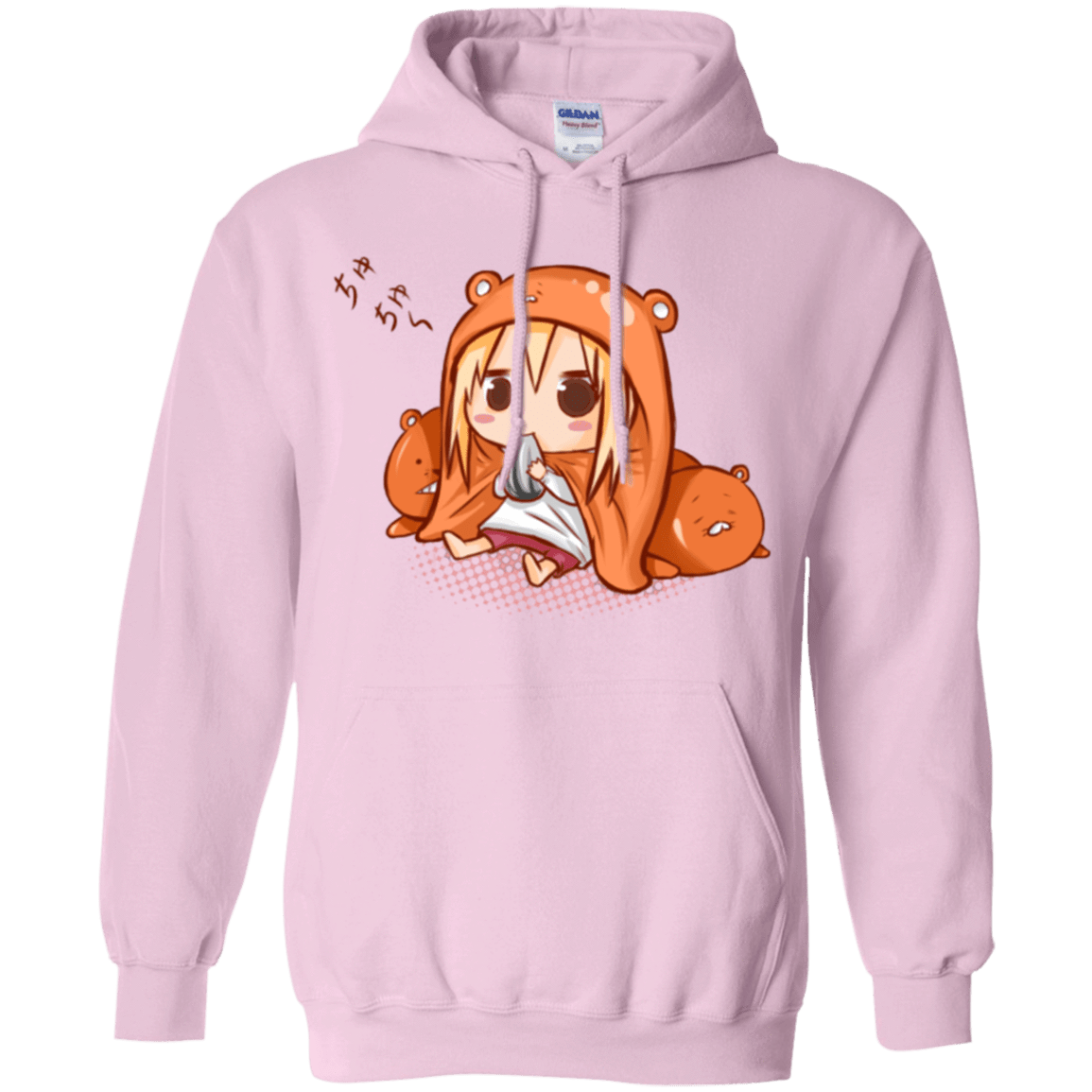 Sweatshirts Light Pink / Small Umaru Chan Pullover Hoodie