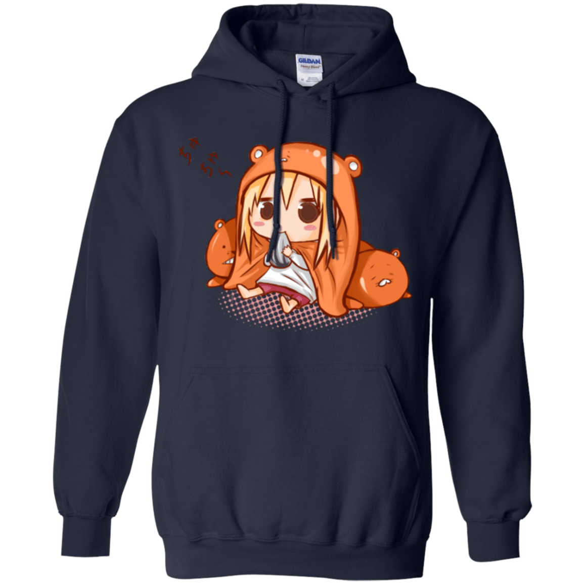 Sweatshirts Navy / Small Umaru Chan Pullover Hoodie