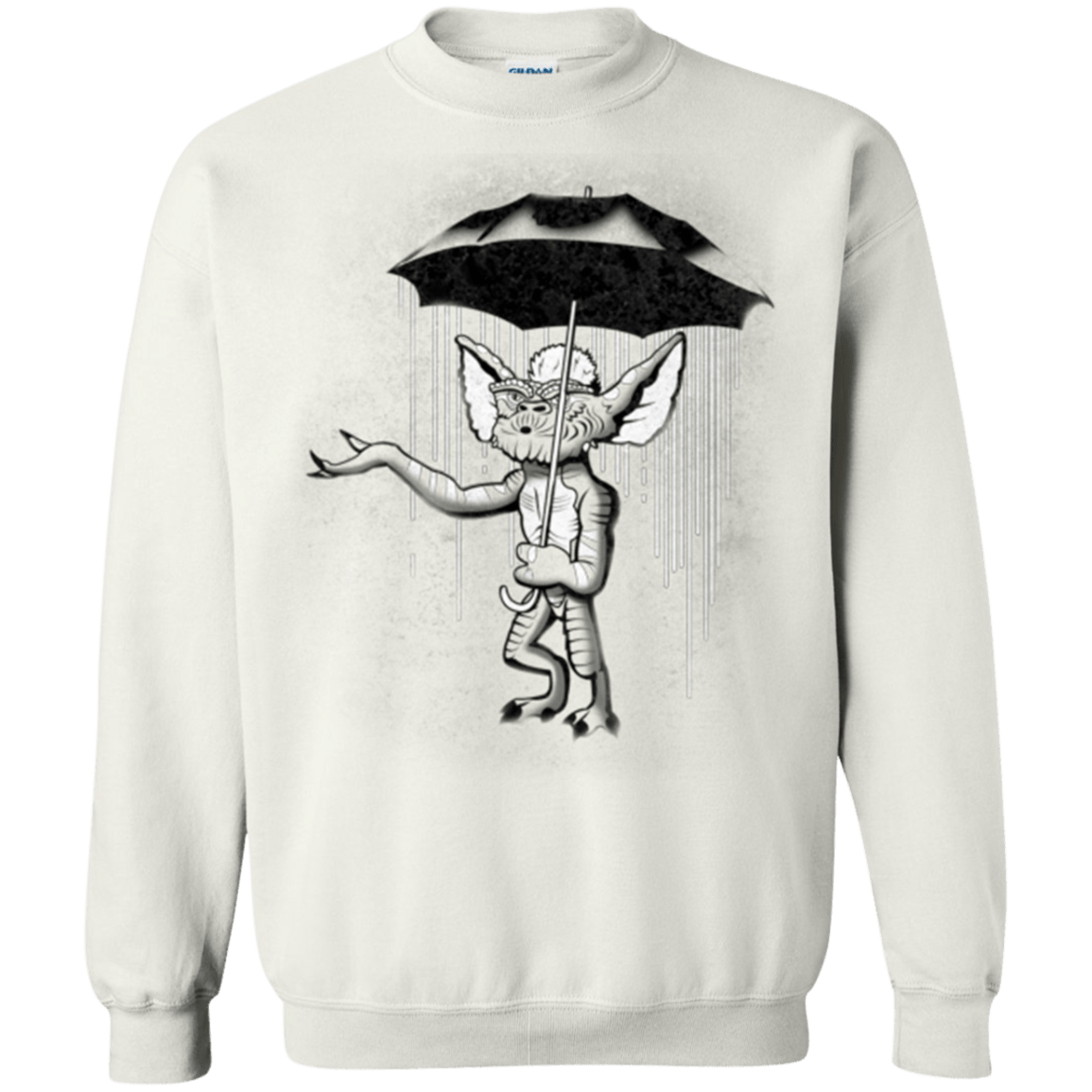 Sweatshirts White / Small Umbrella Banksy Crewneck Sweatshirt