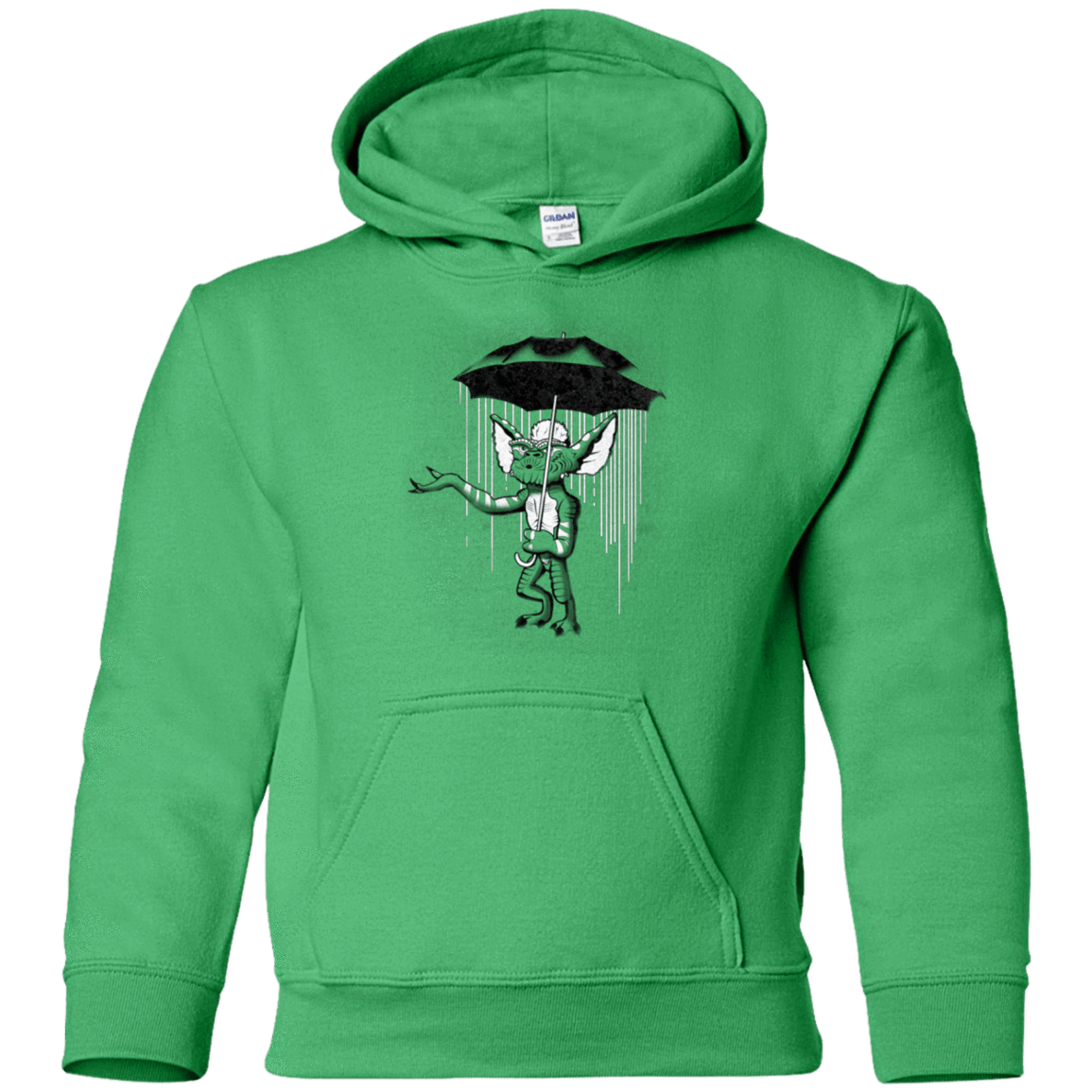 Sweatshirts Irish Green / YS Umbrella Banksy Youth Hoodie