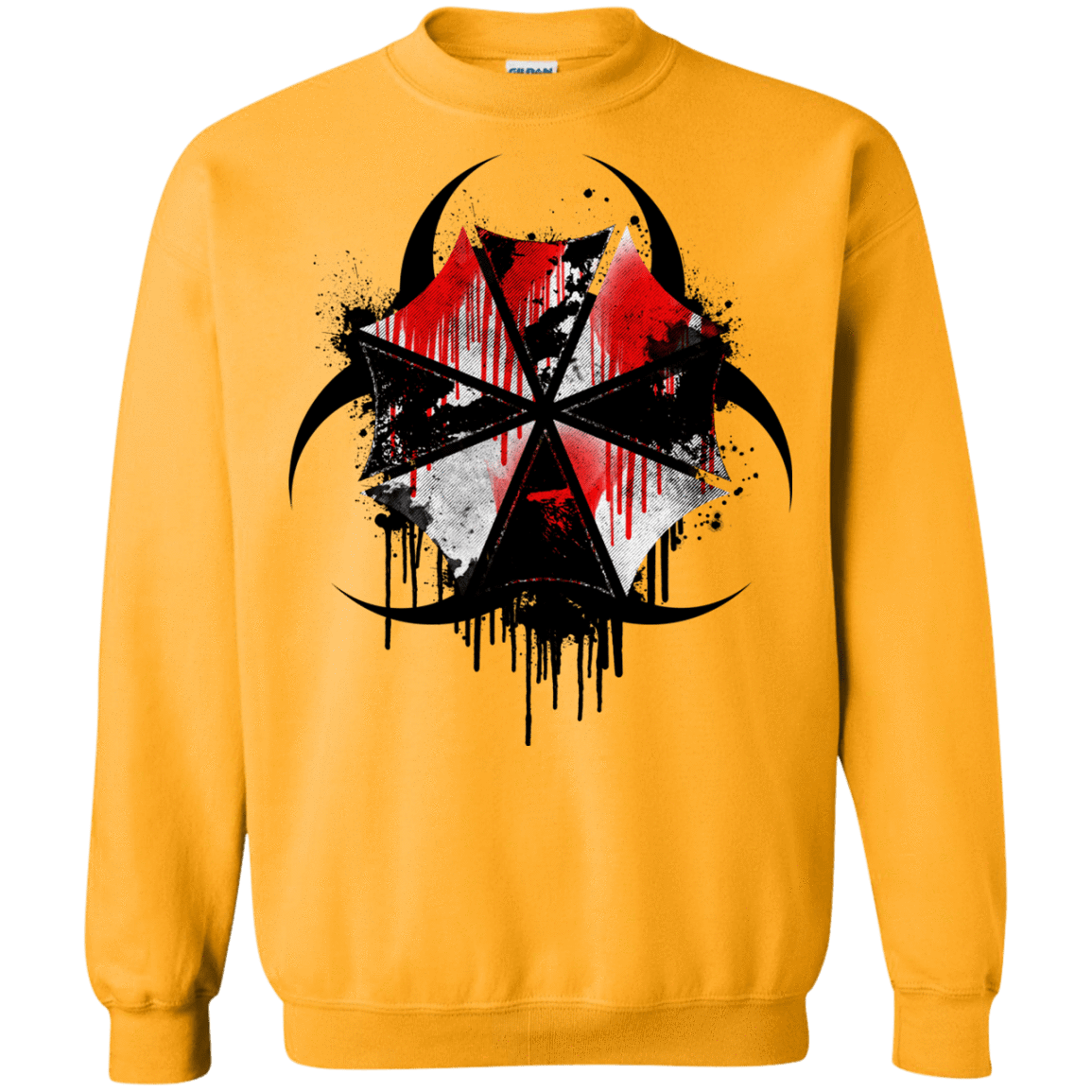 Sweatshirts Gold / S Umbrella Corp Crewneck Sweatshirt