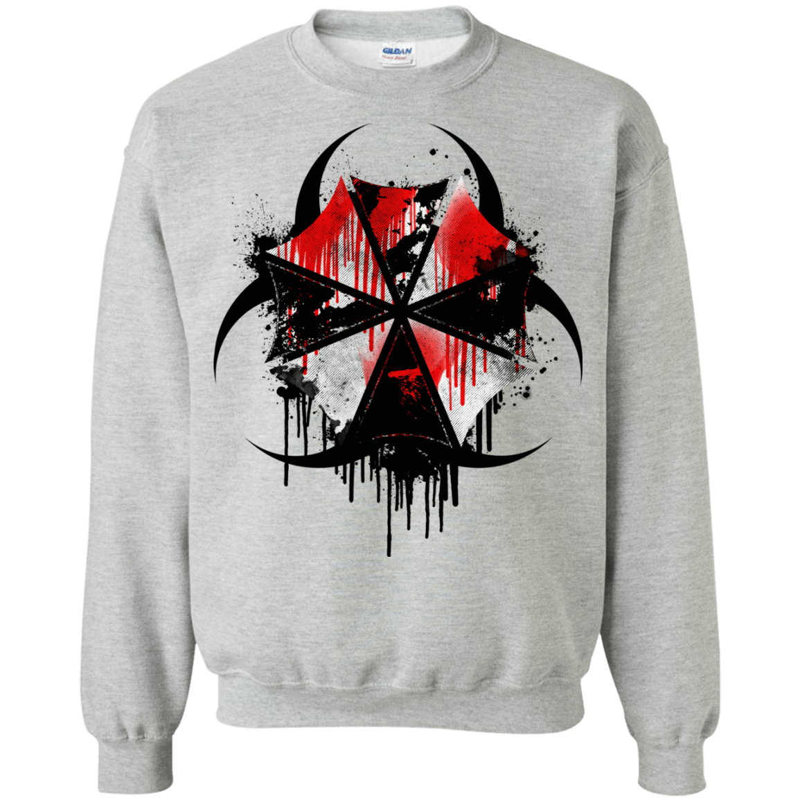 Sweatshirts Sport Grey / S Umbrella Corp Crewneck Sweatshirt