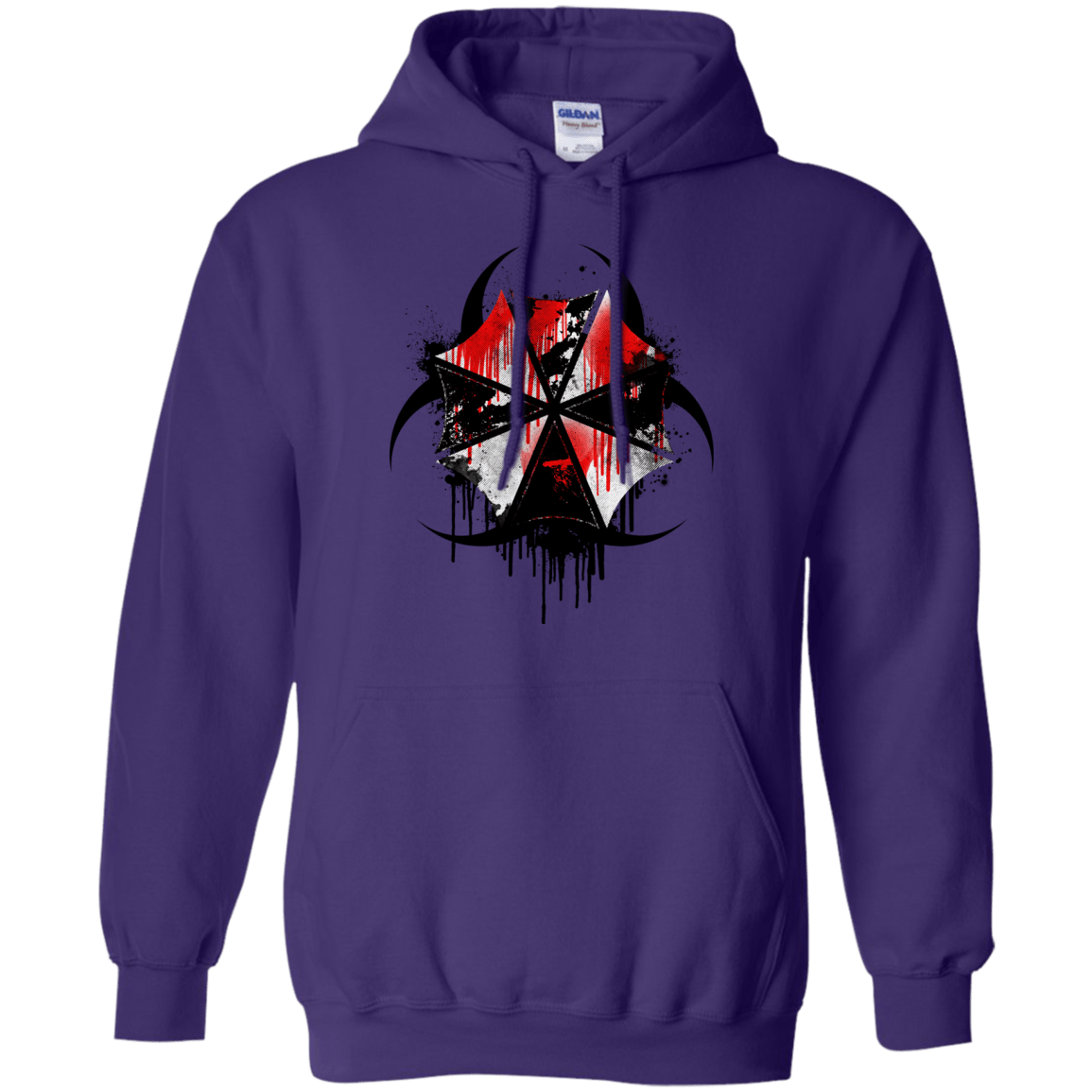 Sweatshirts Purple / S Umbrella Corp Pullover Hoodie