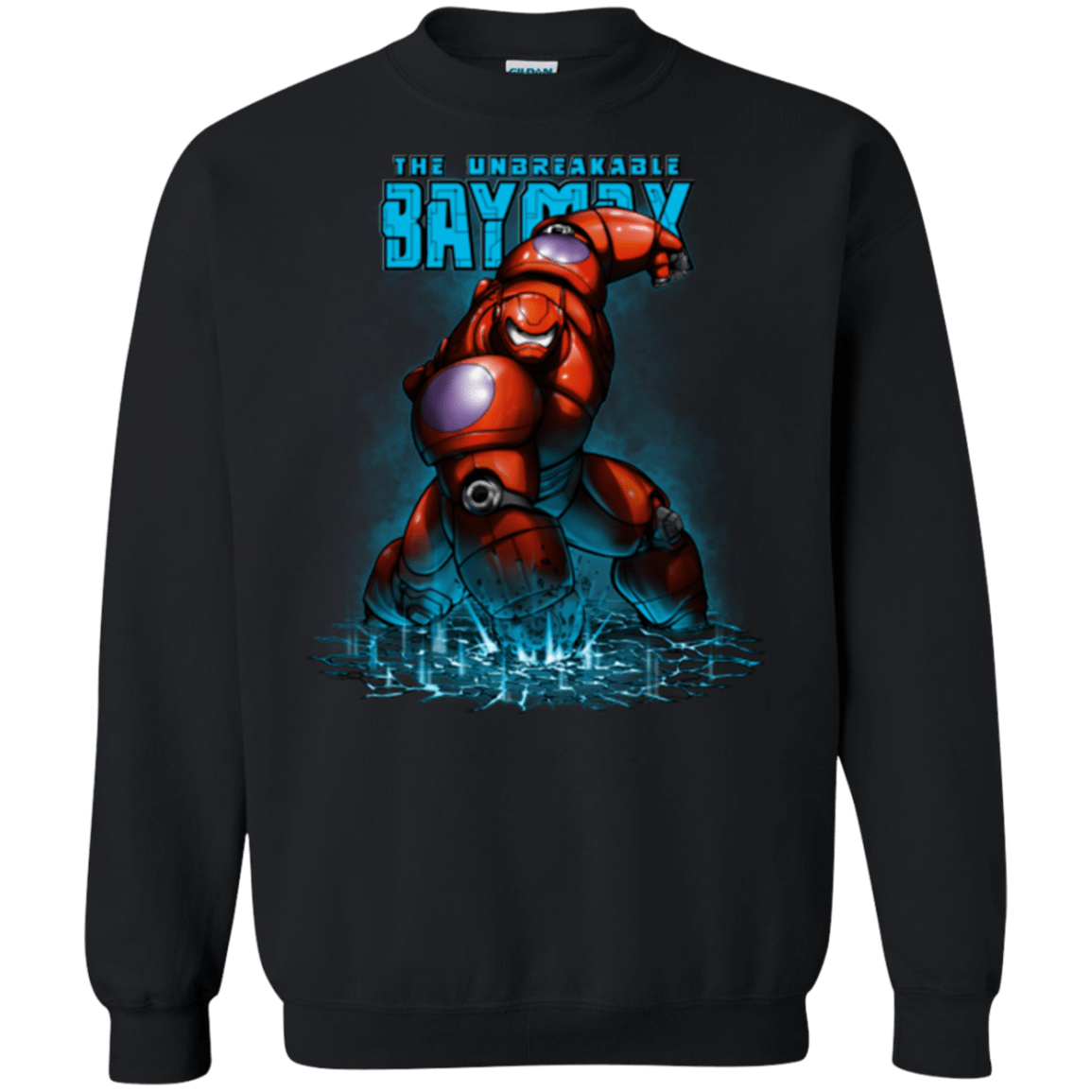 Sweatshirts Black / Small Unbreakable Hero Crewneck Sweatshirt