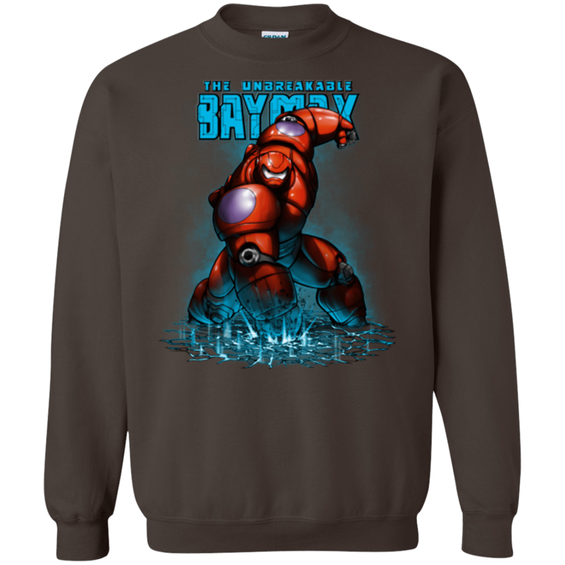 Sweatshirts Dark Chocolate / Small Unbreakable Hero Crewneck Sweatshirt