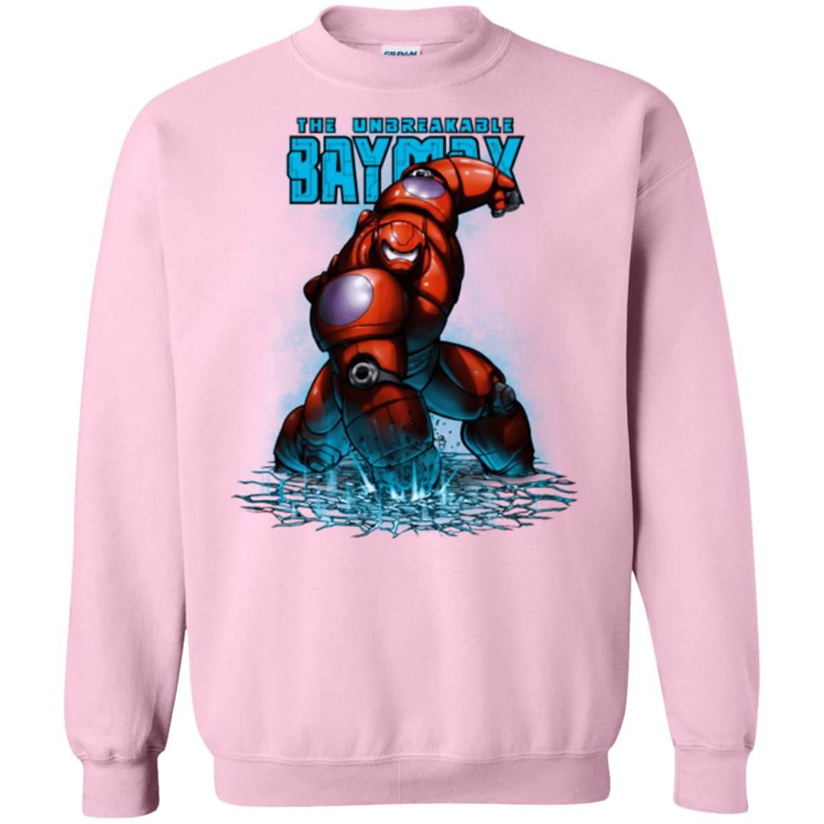 Sweatshirts Light Pink / Small Unbreakable Hero Crewneck Sweatshirt