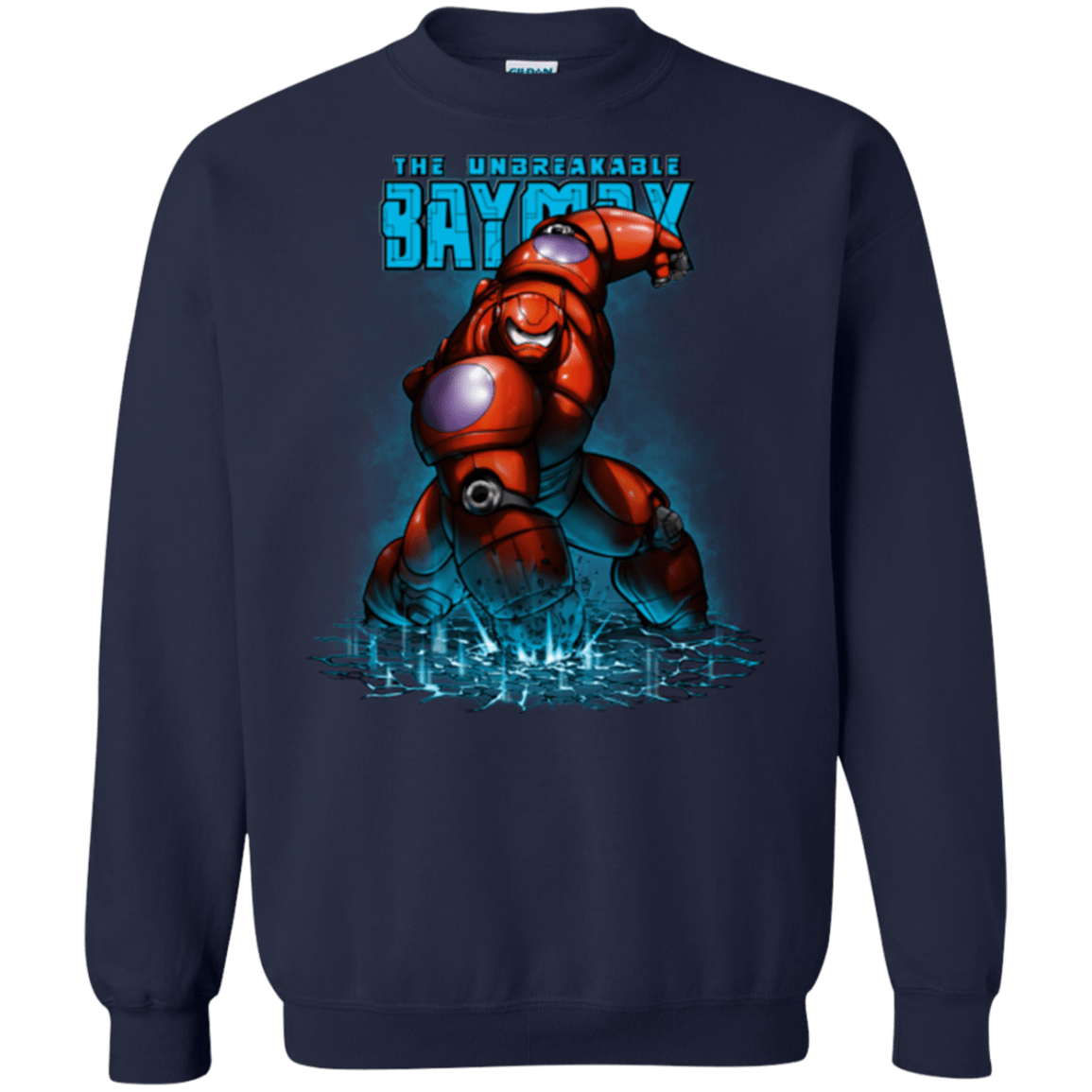Sweatshirts Navy / Small Unbreakable Hero Crewneck Sweatshirt
