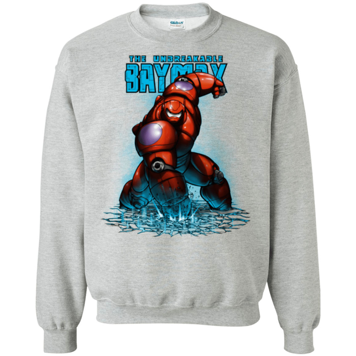 Sweatshirts Sport Grey / Small Unbreakable Hero Crewneck Sweatshirt