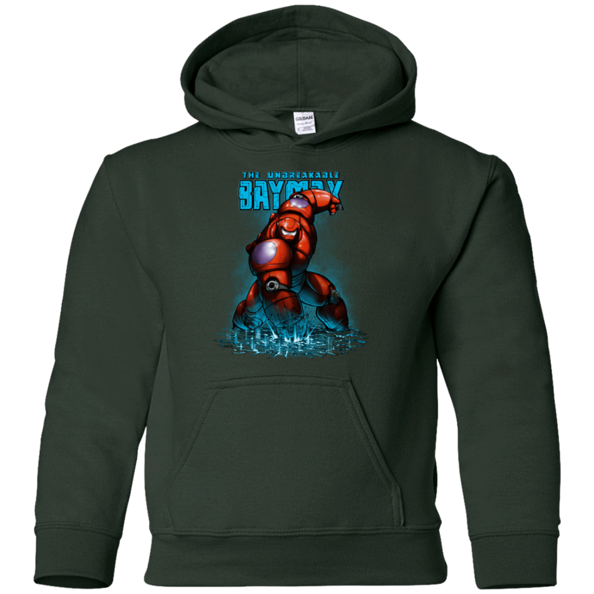 Sweatshirts Forest Green / YS Unbreakable Hero Youth Hoodie