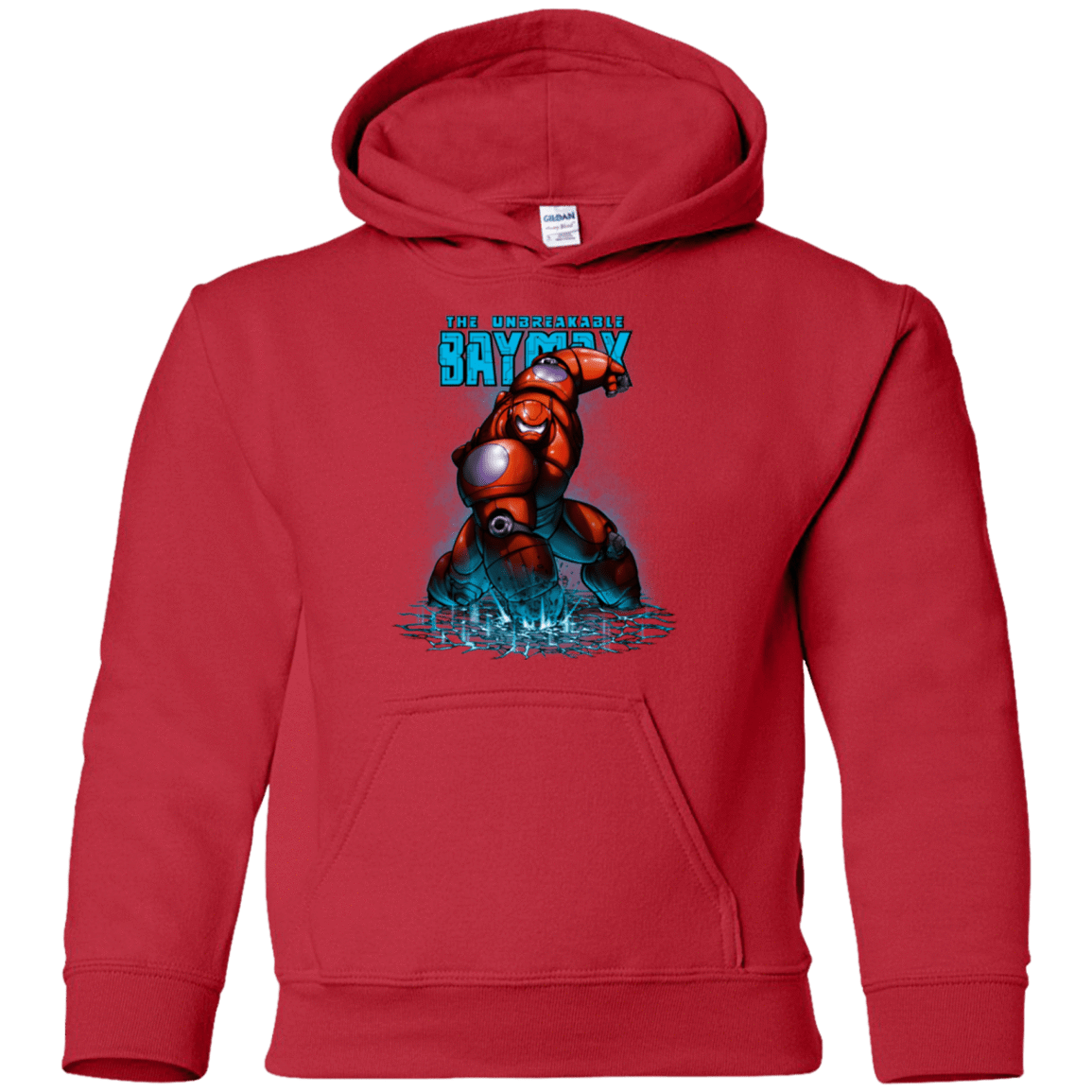 Sweatshirts Red / YS Unbreakable Hero Youth Hoodie