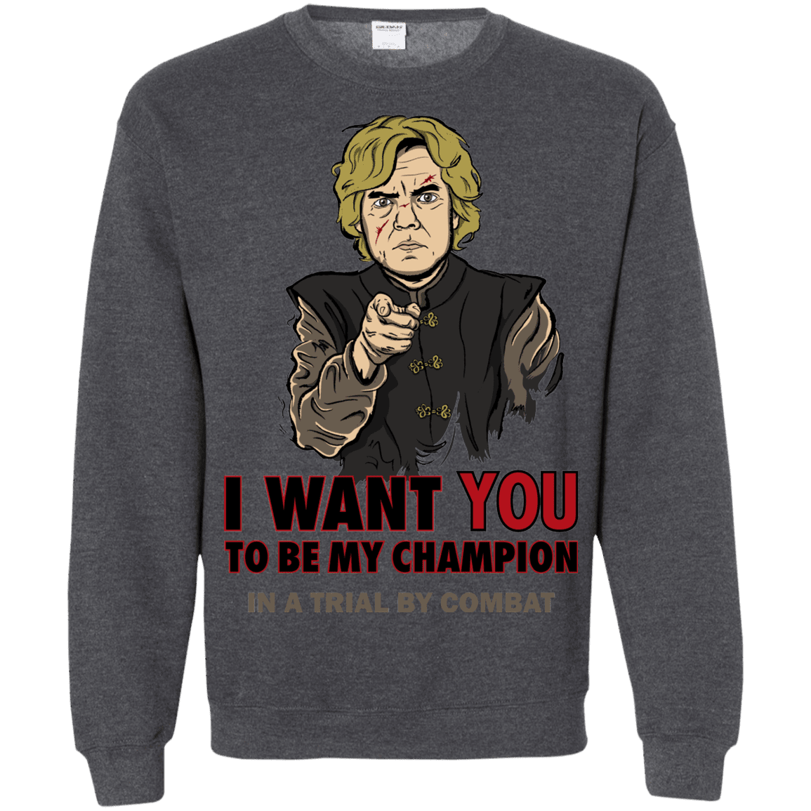 Sweatshirts Dark Heather / S Uncle Imp Crewneck Sweatshirt