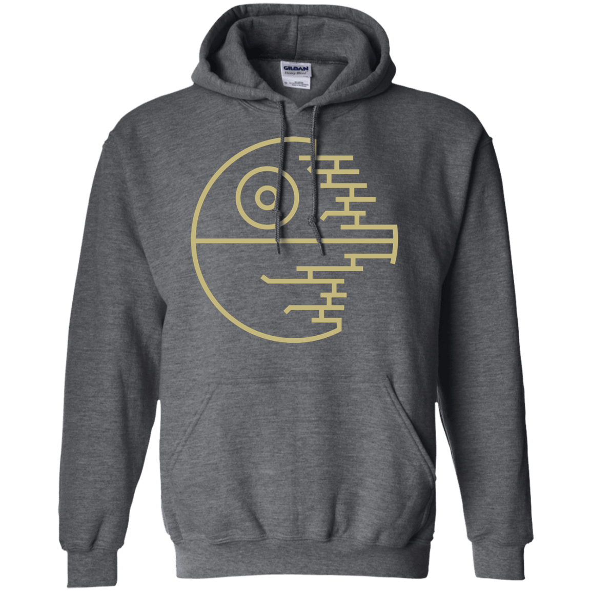 Sweatshirts Dark Heather / S Under Construction Pullover Hoodie