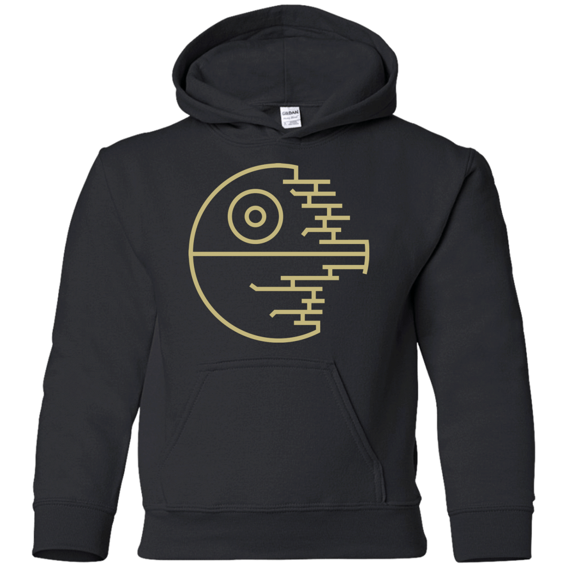 Sweatshirts Black / YS Under Construction Youth Hoodie