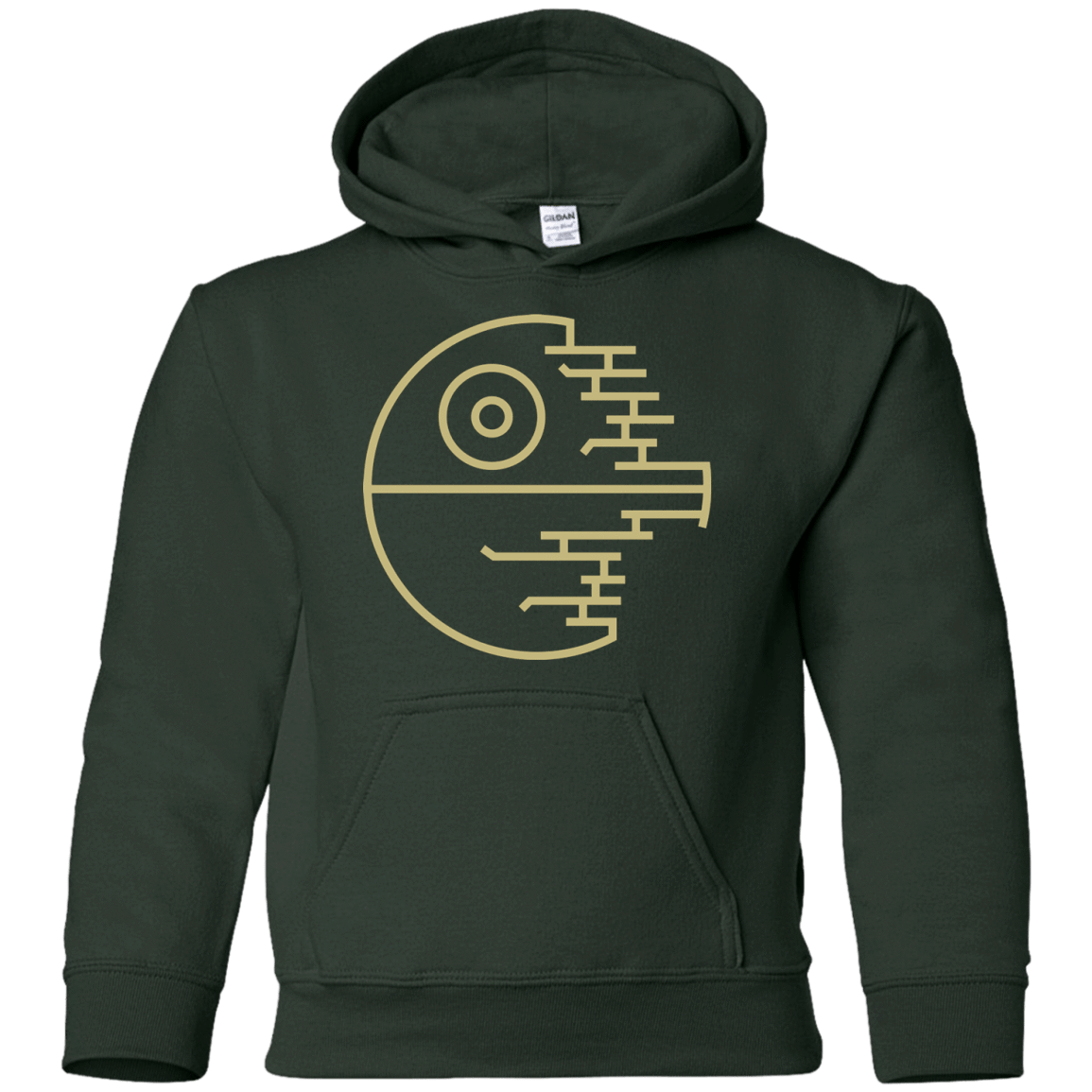 Sweatshirts Forest Green / YS Under Construction Youth Hoodie