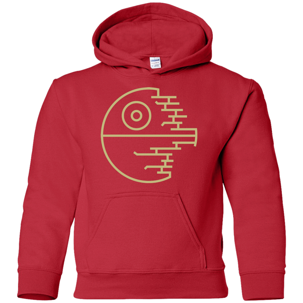 Sweatshirts Red / YS Under Construction Youth Hoodie