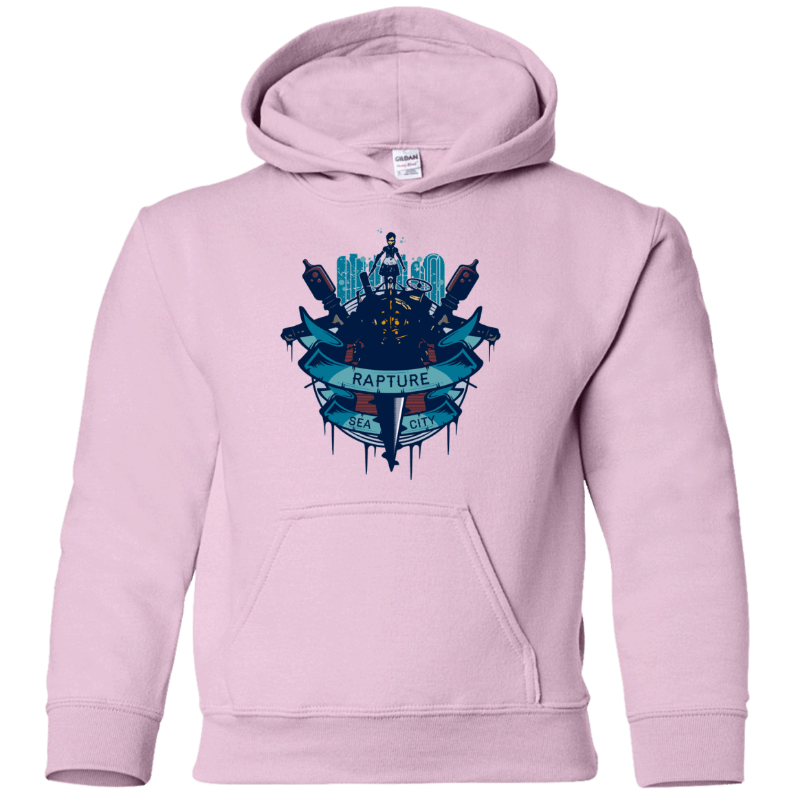 Sweatshirts Light Pink / YS Under The Sea Youth Hoodie