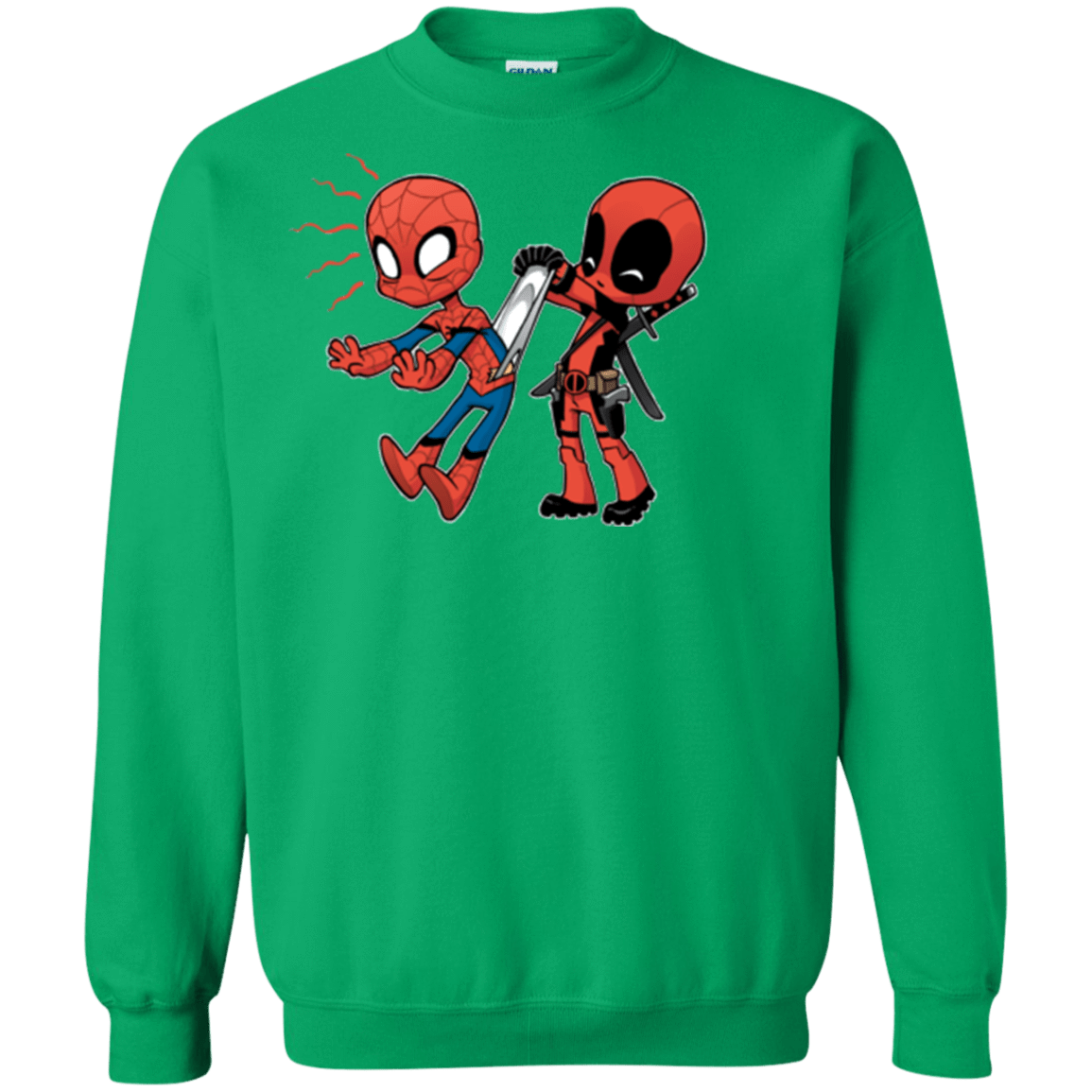 Sweatshirts Irish Green / Small Underoos Crewneck Sweatshirt