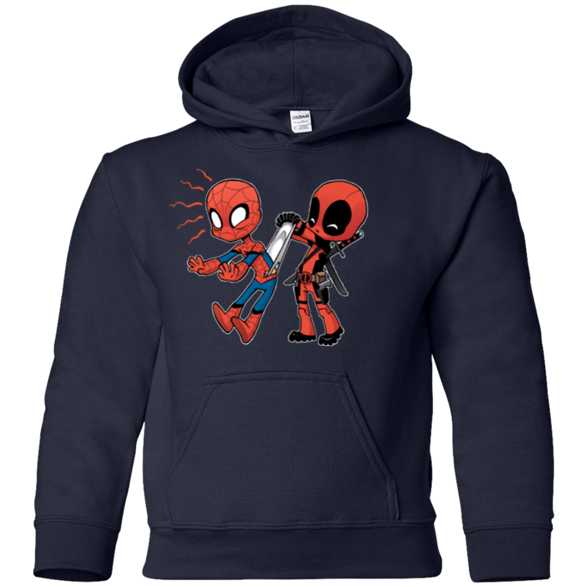 Sweatshirts Navy / YS Underoos Youth Hoodie